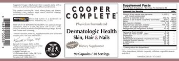 Cooper Complete Dermatologic Health Skin, Hair & Nails - supplement