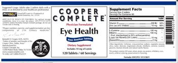 Cooper Complete Eye Health - supplement