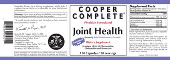 Cooper Complete Joint Health - supplement