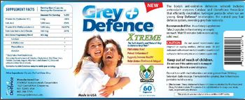 COORGA Nutraceuticals Grey+Defence Xtreme - food supplement
