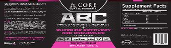 Core Nutritionals ABC Crystal Cosmo - supplement
