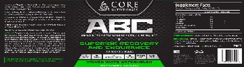 Core Nutritionals ABC Wicked White Watermelon - supplement