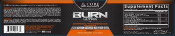 Core Nutritionals Burn Ultra Mango - supplement