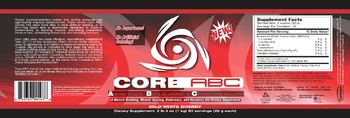 Core Nutritionals Core ABC Wild White Cherry - a muscle building muscle sparing endurance and recovery aid supplement