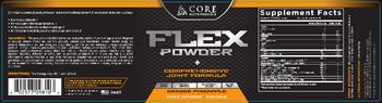 Core Nutritionals Flex Powder Orange Pineapple - supplement