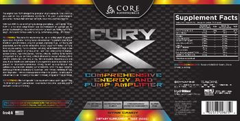Core Nutritionals FURY X Star Candy - supplement