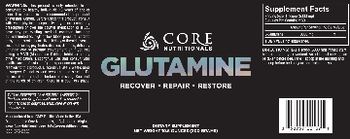 Core Nutritionals Glutamine - supplement
