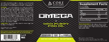 Core Nutritionals OMEGA Lemon - supplement