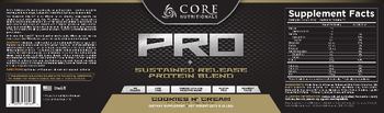 Core Nutritionals Pro Cookies N' Cream - supplement