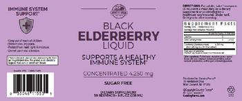 Country Farms Black Elderberry Liquid 4,250 mg - supplement