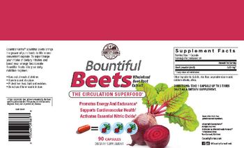 Country Farms Bountiful Beets - supplement
