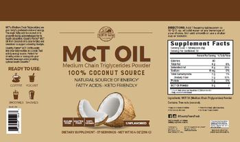 Country Farms MCT Oil Unflavored - supplement