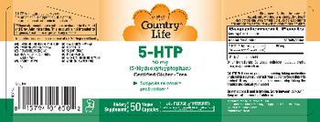 Country Life 5-HTP 50 mg - supplement