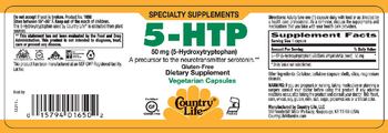 Country Life 5-HTP - supplement