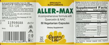 Country Life Aller-Max - supplement