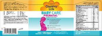 Country Life Baby Care Pre-Natal - supplement