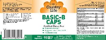 Country Life Basic-B Caps - supplement
