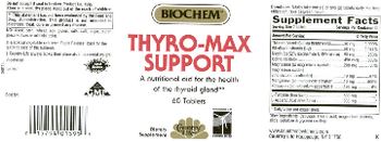Country Life Biochem Thyro-Max Support - supplement