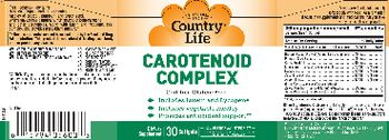 Country Life Carotenoid Complex - 