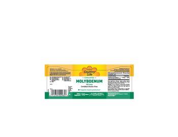Country Life Chelated Molybdenum 150 mcg - supplement