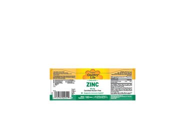 Country Life Chelated Zinc 50 mg - supplement