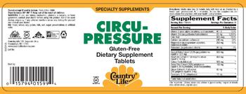 Country Life Circu-Pressure - supplement