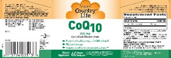Country Life CoQ10 200 mg - supplement