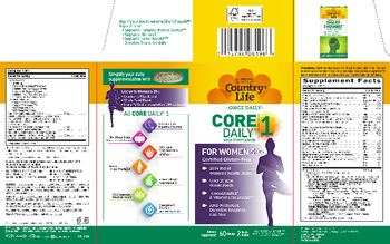 Country Life Core Daily 1 for Women 50+ - supplement