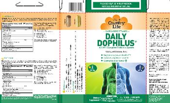 Country Life Daily Dophilus AM Formula - supplement
