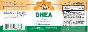 Country Life DHEA 10 mg - supplement