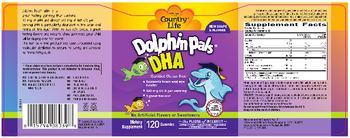 Country Life Dolphin Pals DHA - supplement