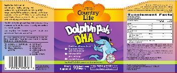 Country Life Dolphin Pals DHA - supplement