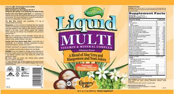 Country Life Food Based Liquid Multivitamin & Mineral Complex - supplement