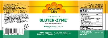 Country Life Gluten-Zyme - supplement