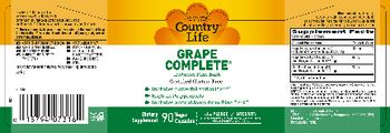 Country Life Grape Complete Includes Pine Bark - supplement
