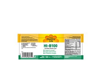 Country Life Hi-B100 - supplement