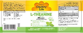Country Life L-Theanine 100 mg Smooth Melts - supplement