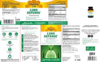 Country Life Lung Defense - supplement