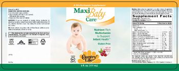 Country Life Maxi Baby Care - a multivitamin supplement