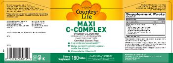 Country Life Maxi C-Complex - supplement