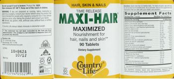 Country Life Maxi-Hair - supplement