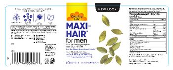 Country Life Maxi-Hair for Men - supplement
