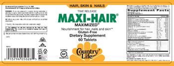 Country Life Maxi-Hair - supplement