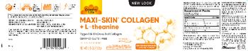 Country Life Maxi-Skin Collagen + L-Theanine Zen Orange Mandarin Flavored Powder - supplement