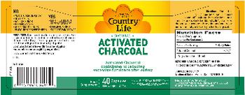 Country Life Natural Activated Charcoal - food supplement