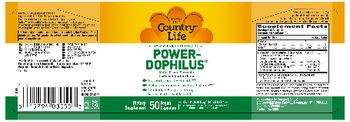 Country Life Power-Dophilus - supplement