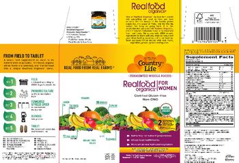 Country Life Realfood Organics For Women - supplement