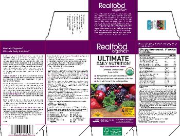 Country Life Realfood Organics Ultimate Daily Nutrition - supplement