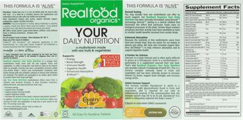 Country Life Realfood Organics Your Daily Nutrition - supplement