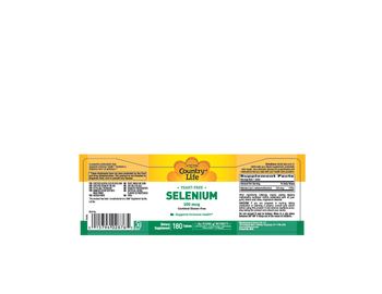 Country Life Selenium 100 mcg - supplement